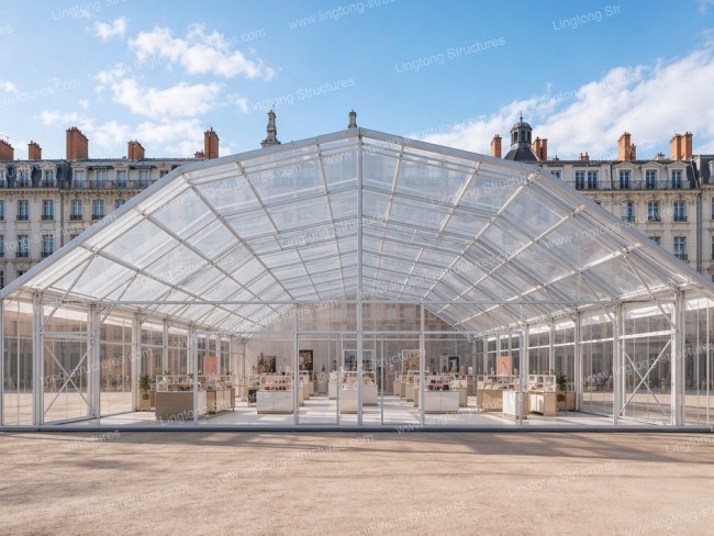 Event Tent for Brand Pop-Up in Lyon France