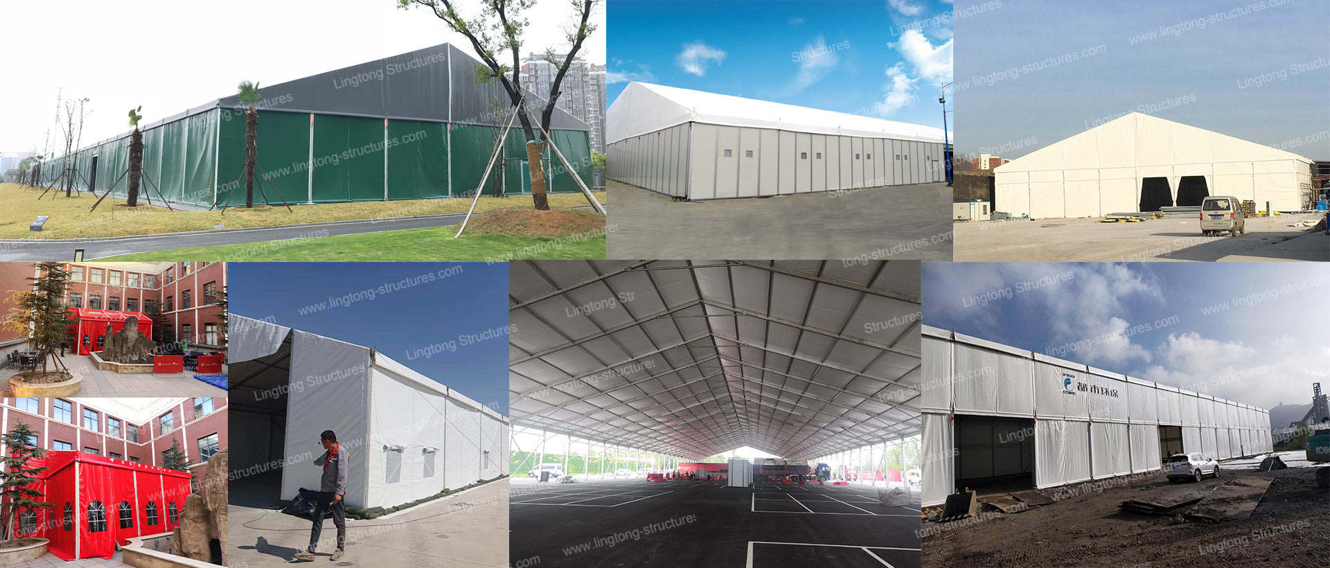 10x20m Industrial Tent Tente industrielle 10x20m