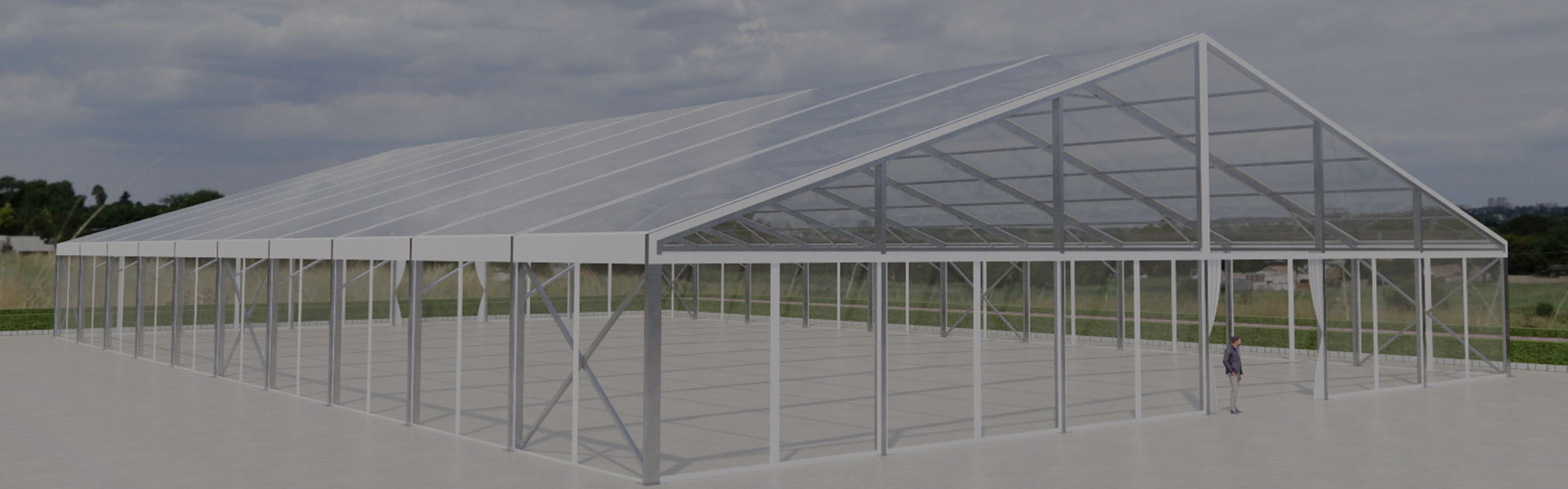 M Series Tent - Medium Clearspan Tents (10-30m)