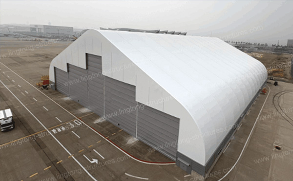 Aircraft Hangar Tent