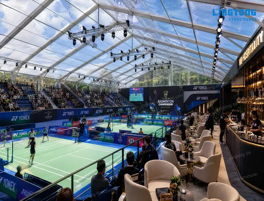 Indonesia Open Badminton Tent