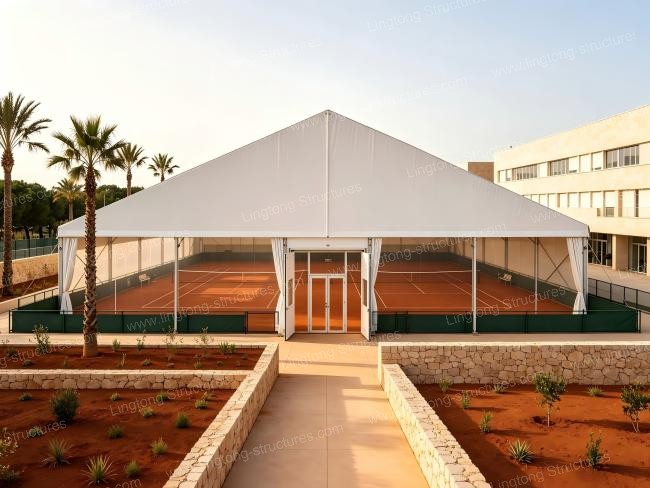 Valencia Academy A-Frame Tennis Tent