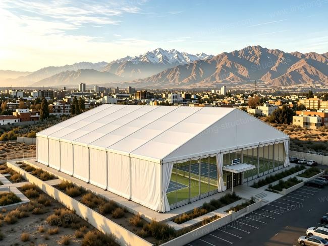 21x60m Pickleball Tent Santiago Chile