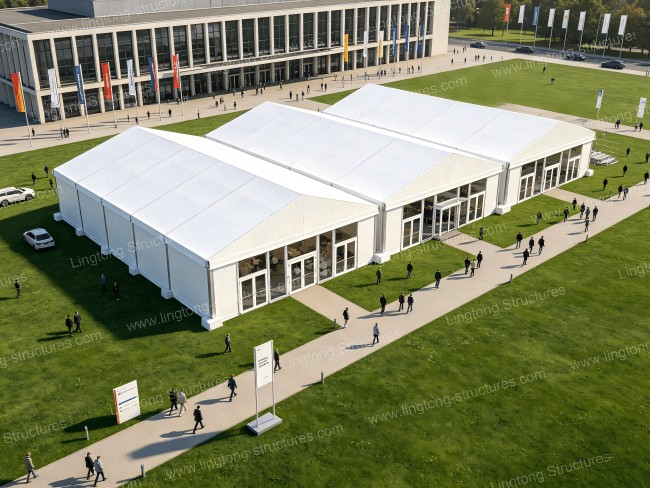 5,000㎡ Exhibition Tent for Hannover Messe