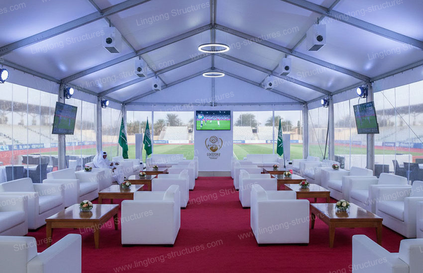 Saudi Arabia Sports Event Tent Project | Temporary Solution