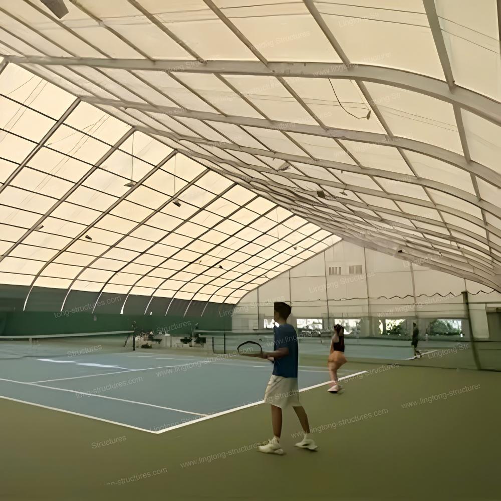 Tennis Tent A Flexible New Choice for All Weather Tennis Facilities