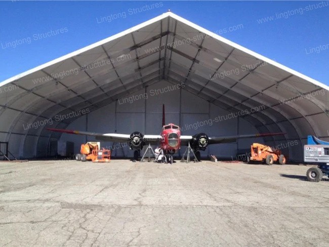 Heavy Duty Aircraft Hangar Tent