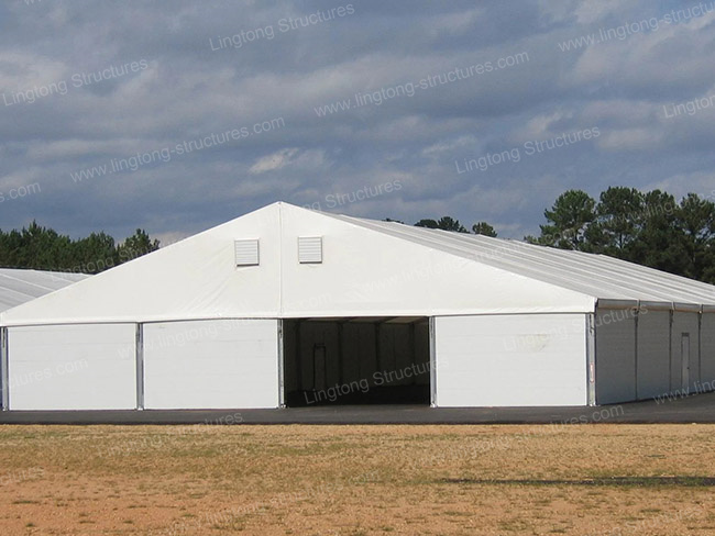 Hay Storage Tent