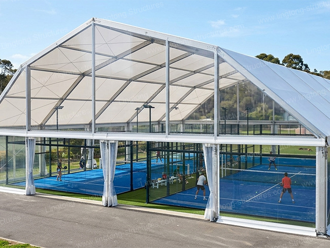 4 Padel Courts Tent for Sports Facility