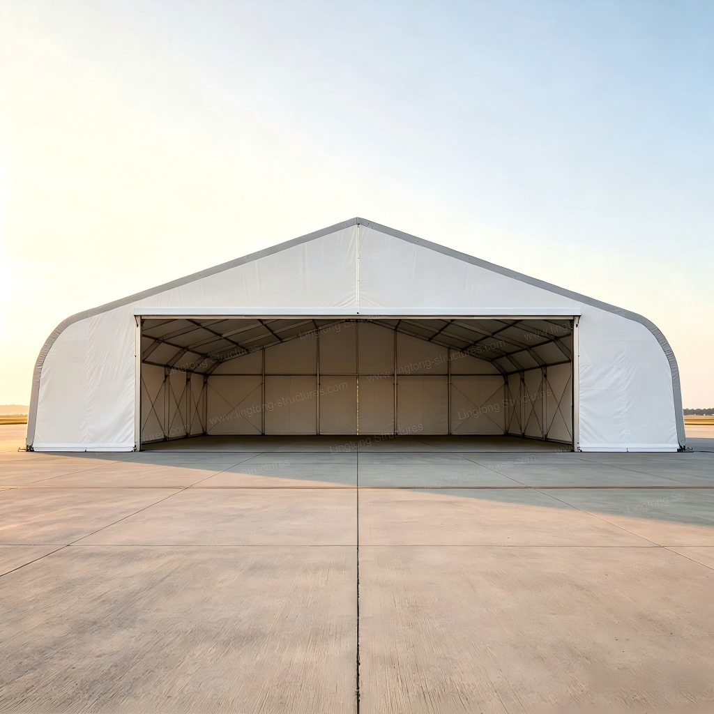 30m Span Aluminum Alloy Aircraft Hangar Tent