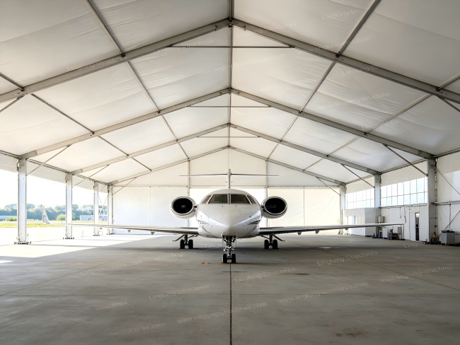 Large Span Aircraft Hangar
