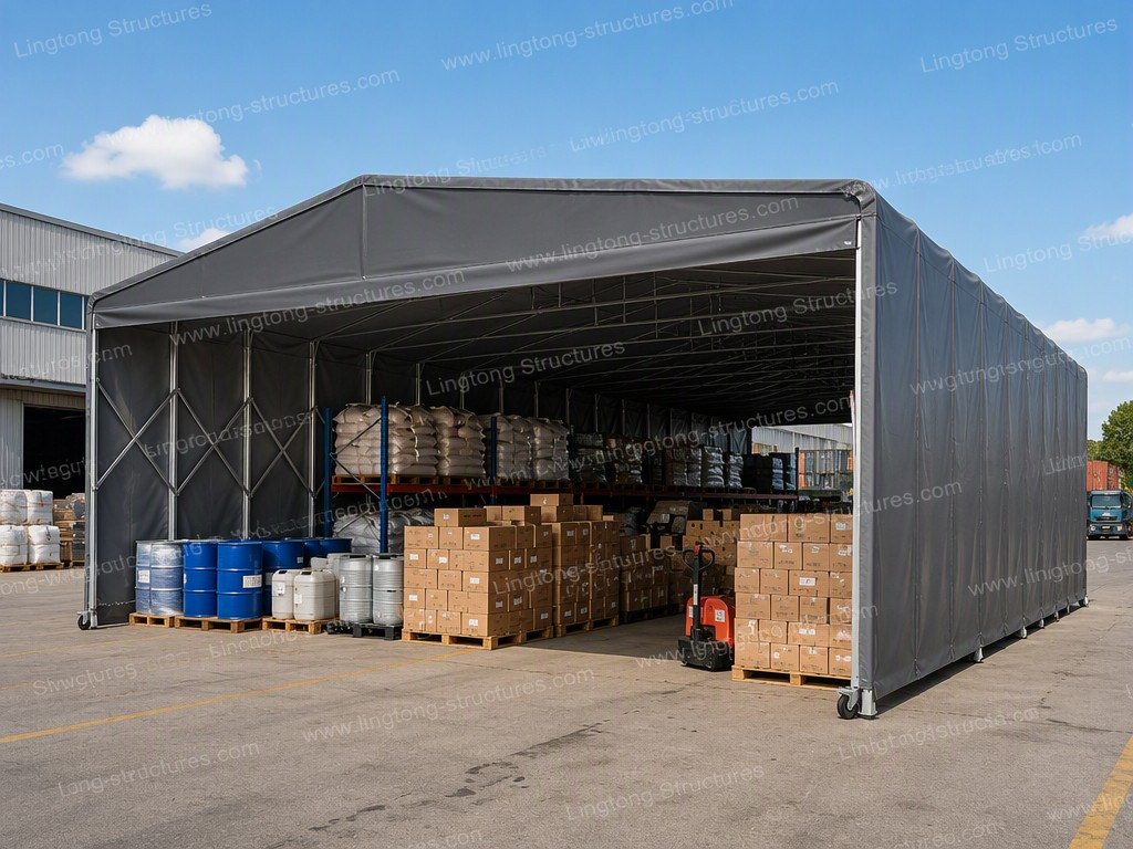 Multi-Purpose Retractable Tunnel Tent