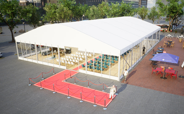 clearspan tent